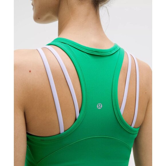 Align™ Waist-Length Racerback Tank Top - Raceway Green - Picture 4 of 4